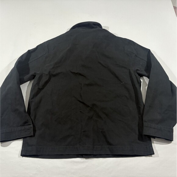Dickies Jacket Mens Black Chore Coat Workwear Button Canvas Trucker Sz M NWT - Picture 9 of 12